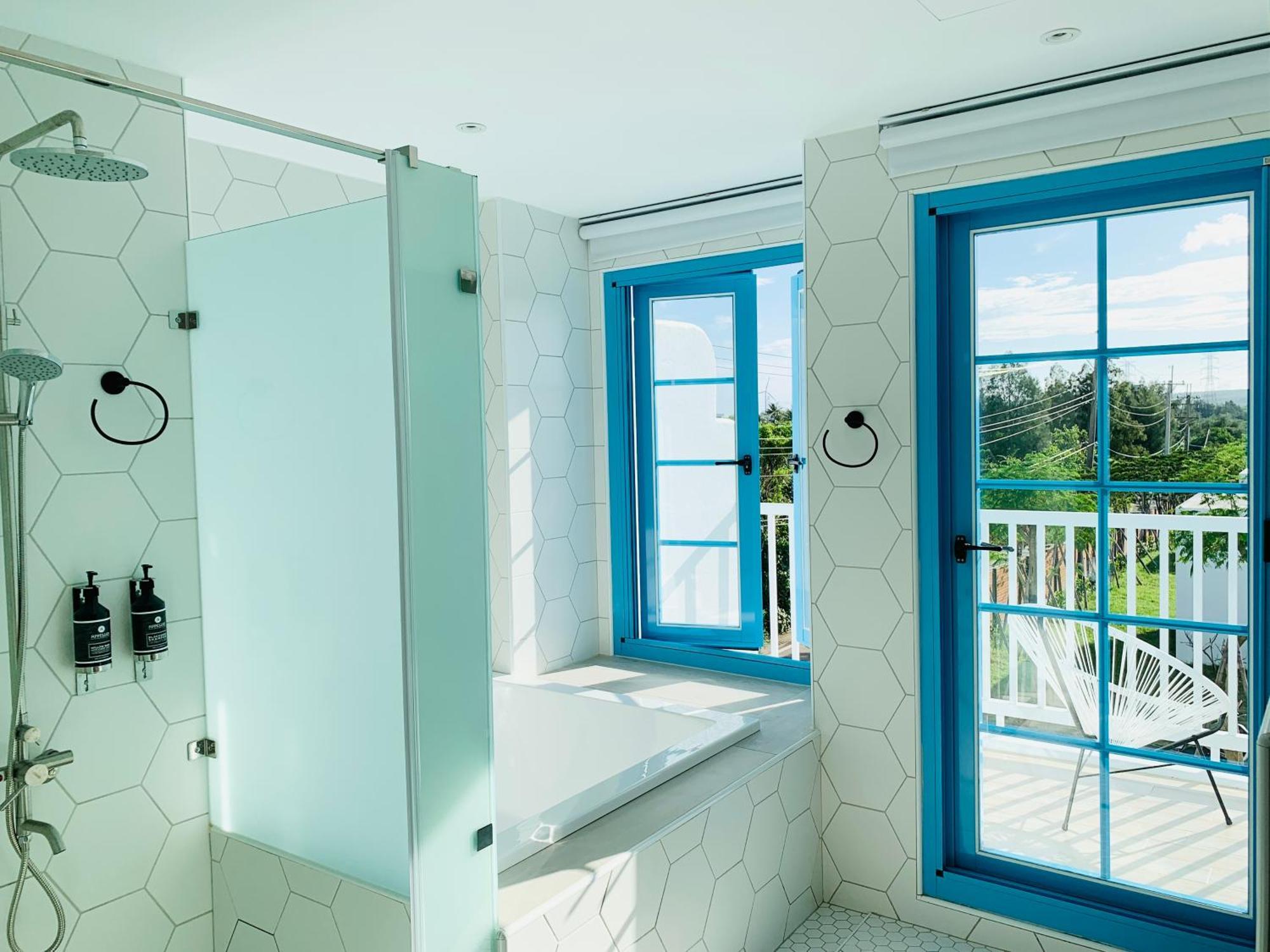 Little Greece Hotel Nanwan Luaran gambar